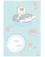 BIG Acrylic Stand with Nyanko-sensei x Cinnamoroll Parts ver. A "Natsume's BOOK of FRIENDS x Sanrio Character Connectors"