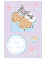 BIG Acrylic Stand ver. A with Nyanko-sensei x Kuromi Parts "Natsume's BOOK of FRIENDS x Sanrio Character Connectors"