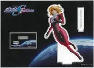 "MOBILE SUIT GUNDAM SEED FREEDOM Broadcast Entertainment Market" Kagali Yura Asha Acrylic Stand