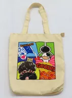 JIN Studio collaboration tote bag American comic ver. "JIN studio× Squeeze."