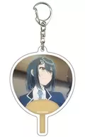 Chika Watanabe B, "Voice Actors Radio URA Omote Acrylic Key Holder 02. Official & drawed illustrations".