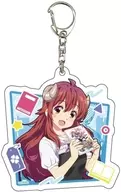 Yuko Yoshida "Acrylic Key Holder Machikado Mazoku 2-chome 05. Book Store Clerk Ver. Drawing Illustration"