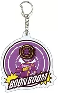 Bun Violet "Acrylic Key Holder 爆上 Sentai Bun Bun Jar 01. Graph Art Illustration"