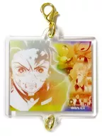 Sanemi Shinazugawa (Design 100) "Anime Demon Slayer: Kimetsu no Yaiba Pillar Exhibition - And to Mubari-jo - Pillar One Hundred Sceneries - Kizuna Acrylic Charm 15 - Sanemi Shinazugawa"