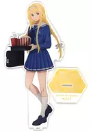 Alice Big Acrylic Stand "SWORD ART ONLINE Animega × Sofmap Advance Sales Fair"