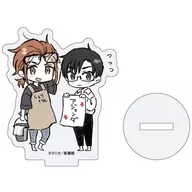 Hong & Natsume (D) "Acrylic Petchi Stand Tsusan wants to bloom 01. Official illustration"