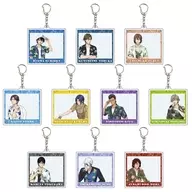 10-Type Set "Acrylic Key Holder Shin Tennis-no Oji-sama 01. Botanical Ver. Drawing Illustration"