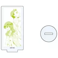 Takao Ameku & Yu Kodori (A) "Acrylic Puchi Stand Ameku Takao's Reasoning Chart 01. Official Illustration"