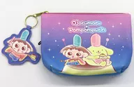 Pouch with Ojarumaru & Pom-Poms Pudding & Electric Bo-charm "Ojarumaru x Pom-Poms Pudding x Shimamura"