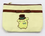 ポムポムプリン サガラ刺繍ポーチ 「サンリオキャラクターズ」 ポムポムプリン25周年限定グッズ