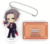 "Ace Attorney x Capcom Cafe Acrylic Stand Key Holder" by Reishi Miken (magician ver.)