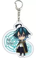 "Will Selfault," "Wisteria Acrylic Key Holder of Wand and Sword 01. Official Illustration" "."