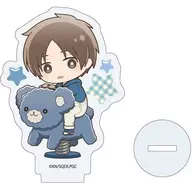 So ICHIKURA "Cool Earth Men's Acrylic Petchi Stand 07. Play Equipment Ver. (Mini Character illustration)"