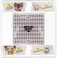 スパイダークモノス Cinnamorol (Rei) / Gelamy Cinnamorol (Confidente) Mini-caixa acrílica "Rei Sentai Rei Auger x Sanrio Charakyats"