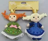 Anna & Elsa Plush toy Charm Set (2-Pack) "FROZEN Anna and Elsa's Frozen Journey" Tokyo DisneySea limited Fantasy Springs goods