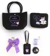 Kuromi Happy Bag (6-Piece Set) 2024 "Sanrio Character Connectors x Abbey"