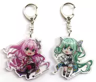 [A la Carte] 2 types of Plymouth Terra SD acrylic key holders "Switch Soft HIGHSPEED Etoile Paddock Stories Famitsu DX Pack 3D Crystal Set" included special bonus