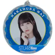 Mai Nakamura A Glitter Acrylic Key Holder "KUJI Hikido STU48 Walker 2024 Online KUJI" B-13 Prize