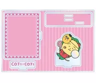 [New] COJI-COJI (cotton candy) holiday ver. BIG acrylic stand w / parts ver. E "COJI-COJI"