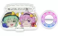 Satomi Komeji & Koishi Meichi "Toho Project Acrylic Stand" limited to Daiso and Seria