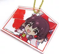 Hakurei Reimei (Mini Character) "Toho Project Acrylic Key Holder" limited to Daiso and Seria