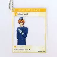 Sugenmei Sasaki Hotel Collaboration Acrylic Photo Key Holder "Sasaki and Miyano"