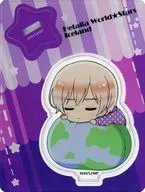 Iceland Fluffy Acrylic Stand "Hetaria World ★ Stars"