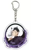 Gen Asagiri "Dr. STONE Acrylic Key Holder 08. Devil-style ver. Drawn Illustration"