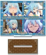 Design 01 (Aqua) Acrylic Stand "KonoSuba: God's Blessing on this Wonderful World! 3"