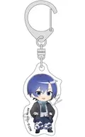 Kaito (Mini Character) Mini Acrylic Key Holder Hannari 2024 "VOCALOID Hatsune Miku"