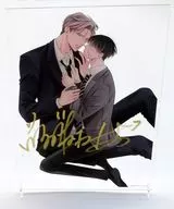 Fujisaki Nene Ba Illustration with handwritten signature Acrylic Plate "Tell me something bad" 2 volumes at the same time event goods to celebrate the simultaneous release