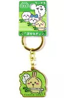 Rabbit (Fukaya green onions) Die-cut Key Holder "Little Cute Little Guy" limited to Saitama