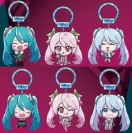 Normal 6-Type Set "VOCALOID Hatsune Miku Backpack Hangers Series 2"