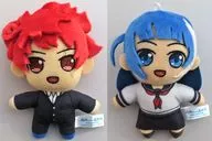 All 2 sets Plush toy mascot "Sega Lucky KUJI cherry trees at evening San no Taisakusen" B Prize