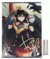 [单品]山神纸牌A5亚克力面板(复制带亲笔签名)"虚拟YouTuber山神纸牌生日2024>