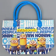 Blue Deluxe Big Tote Bag "Minions"