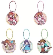 5-Type Set "Cardcaptor Sakura x Sanrio Character Couple Plump Rubber strap 3"