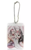 Adele Friedrich & Wilhelmine Myura - Acrylic Key Holder "PS5/Switch Soft Under Defeat" Purchase benefits, Amiami