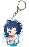 Anna Yanami (swimwear) Mini Character Acrylic Key Holder "There are too many heroines who lose!"