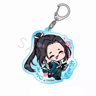 Mocho-E. Soji Okita Acrylic Key Holder "Blue Mibro"