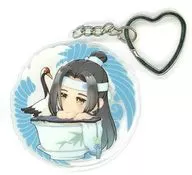 忘機 índigo Acrílico Key Holder "Mamichi Soshi Tsurumei 含光 Summer Day 沐歌 Bath Figure PVC Painted Finished Finished Product" Purchase benefits