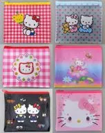 6-Type Set Flat Pouch "Happy KUJI Hello Kitty 50th ~ Happy Anniversary ★～」 C prize"