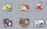 Ikaku stacking block (set of 6)' BUNGO STRAY DOGS metal badge omi KUJI box' Middle blessing E prize