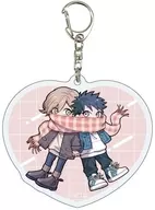 D.高間多賢一＆小山佑 「性癖ヤバめなオトコに狙われました。 アクリルキーホルダー 01.公式＆描き下ろしイラスト」