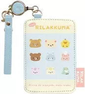 Pass Case with Collecting Reel "Rilakkuma"