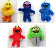 5 types set "Sesame Street Plush toy (mascot)"