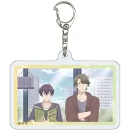 Yuki Hirai & 知泰 Matsuo "Acrylic Key Holder I'm back, welcome back 01. Scene photograph Illustration"