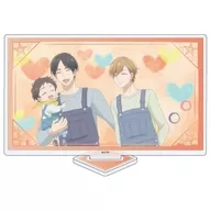 02. B (Scene photograph Illustration) Acrylic Stand "I'm home, welcome back"