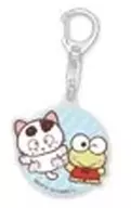 Koma & KEROKEROKEROPPI "Tama & Friends x Sanrio Character Connector's Trading Acrylic Key Holder"