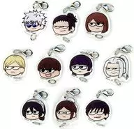 10-Type Set "Jujutsu Kaisen PLAZA in Loft Jirori Trading Connected Acrylic Charm - Kaedama and Tamaori -"